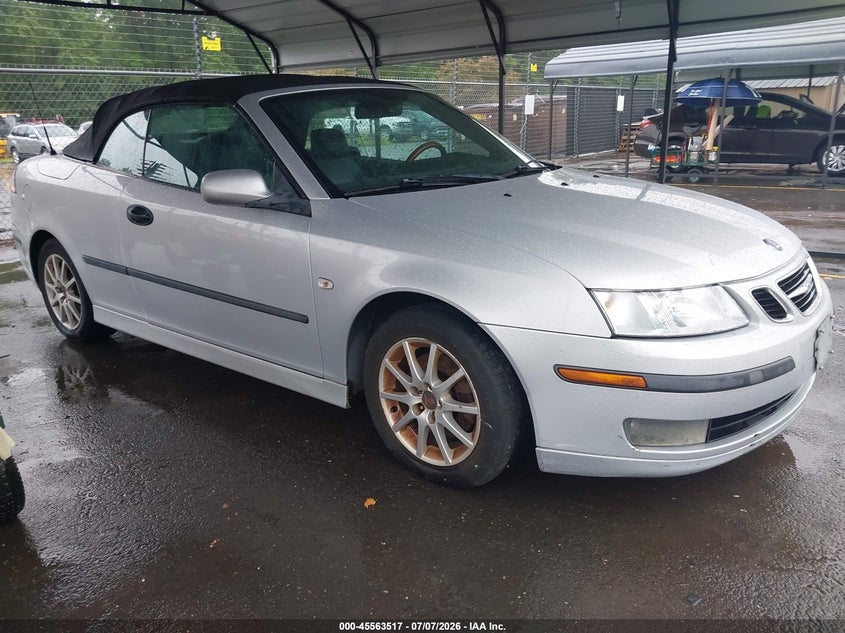 2005 Saab 9-3 VIN YS3FD75YX56014703 IAAI salvage auction — NORMAL WEAR, Clear (Connecticut), sold $450 on 2026-07-09 (photo 1)