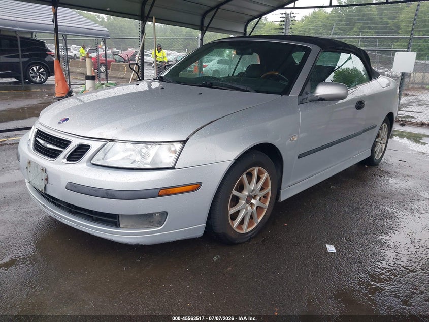 2005 Saab 9-3 VIN YS3FD75YX56014703 IAAI salvage auction — NORMAL WEAR, Clear (Connecticut), sold $450 on 2026-07-09 (photo 2)