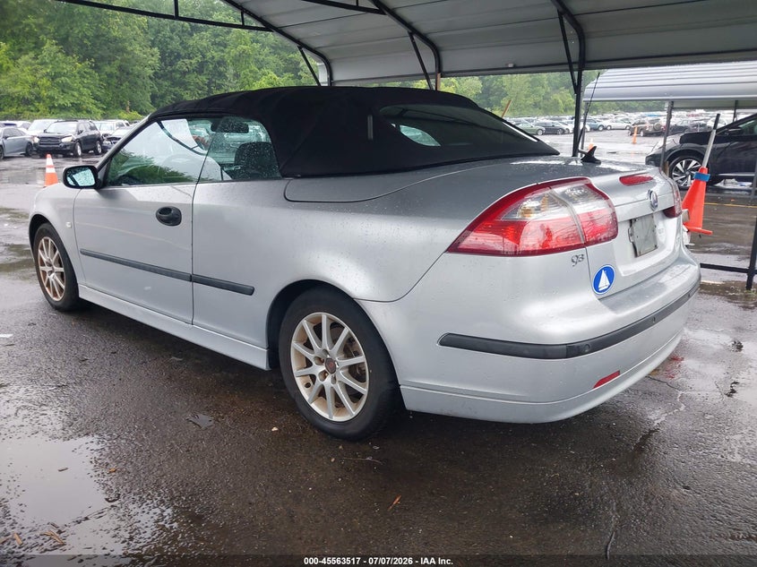 2005 Saab 9-3 VIN YS3FD75YX56014703 IAAI salvage auction — NORMAL WEAR, Clear (Connecticut), sold $450 on 2026-07-09 (photo 3)
