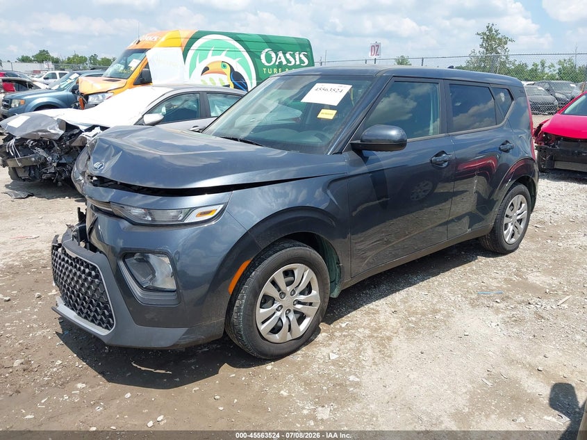 2020 Kia Soul VIN KNDJ23AU5L7113455 IAAI salvage auction — FRONT END, Salvage Title, sold $1,200 on 2026-08-02 (photo 2)