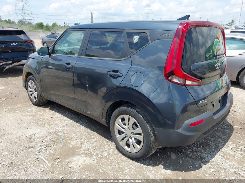 2020 Kia Soul VIN KNDJ23AU5L7113455 IAAI salvage auction — FRONT END, Salvage Title, sold $1,200 on 2026-08-02 (photo 3)