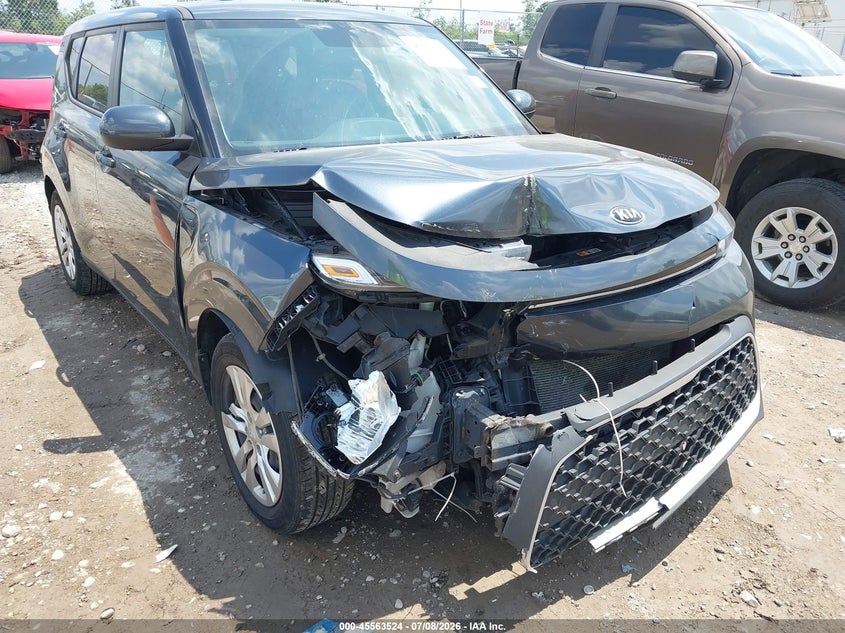 2020 Kia Soul VIN KNDJ23AU5L7113455 IAAI salvage auction — FRONT END, Salvage Title, sold $1,200 on 2026-08-02 (photo 6)