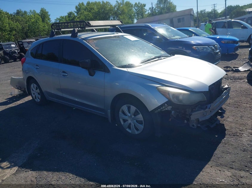 2015 Subaru Impreza VIN JF1GPAA66FH206605 IAAI salvage auction — FRONT END, Salvage (Pennsylvania), sold $700 on 2026-07-18 (photo 1)