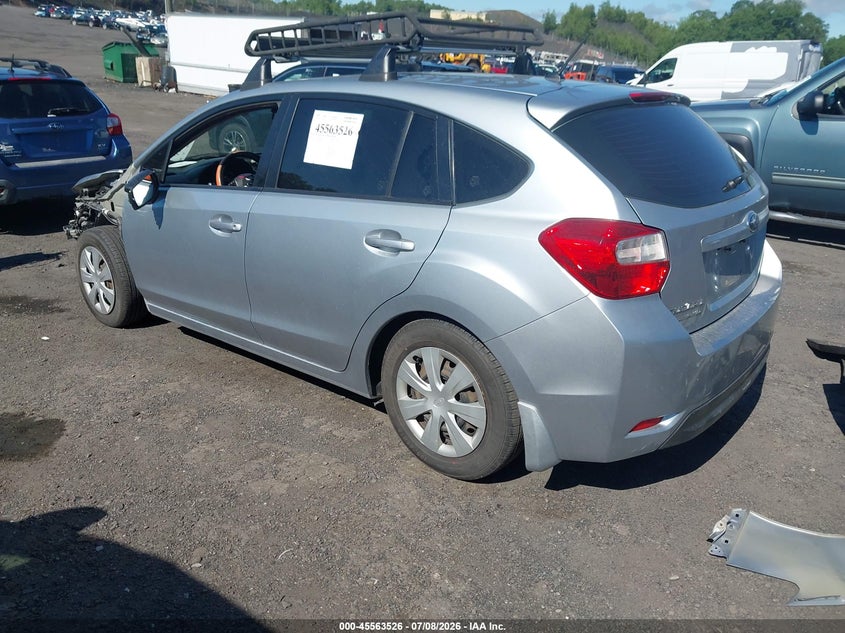2015 Subaru Impreza VIN JF1GPAA66FH206605 IAAI salvage auction — FRONT END, Salvage (Pennsylvania), sold $700 on 2026-07-18 (photo 3)