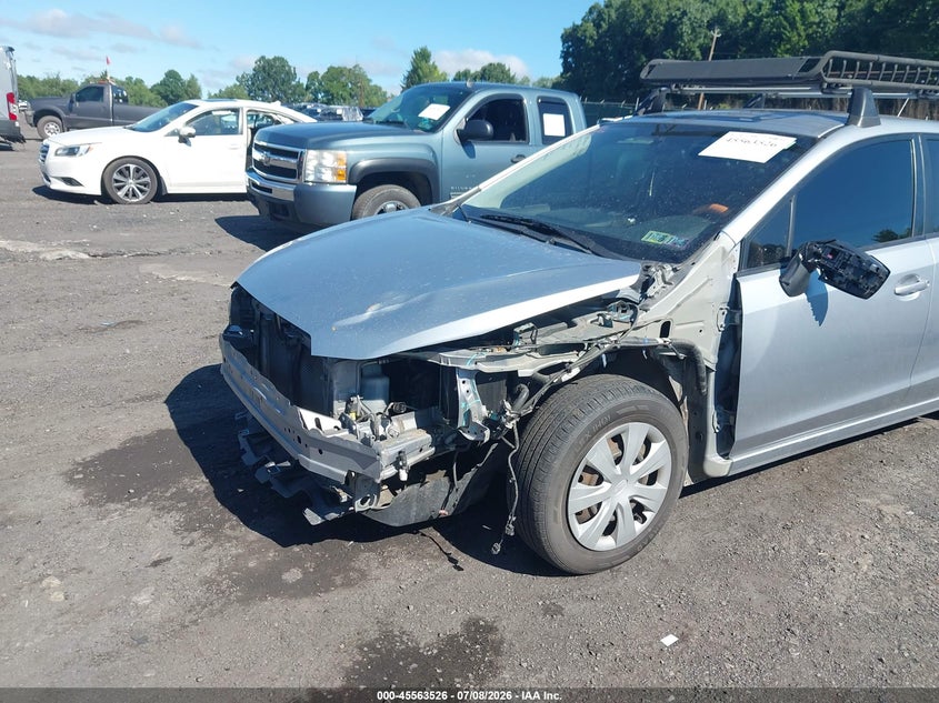 2015 Subaru Impreza VIN JF1GPAA66FH206605 IAAI salvage auction — FRONT END, Salvage (Pennsylvania), sold $700 on 2026-07-18 (photo 6)