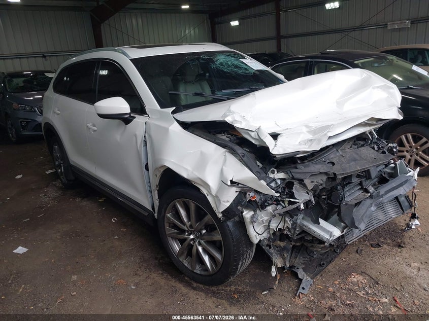 2018 Mazda Cx-9 VIN JM3TCBDY9J0221962 IAAI salvage auction — FRONT END, Salvage (Virginia), sold $1,300 on 2026-08-22 (photo 1)