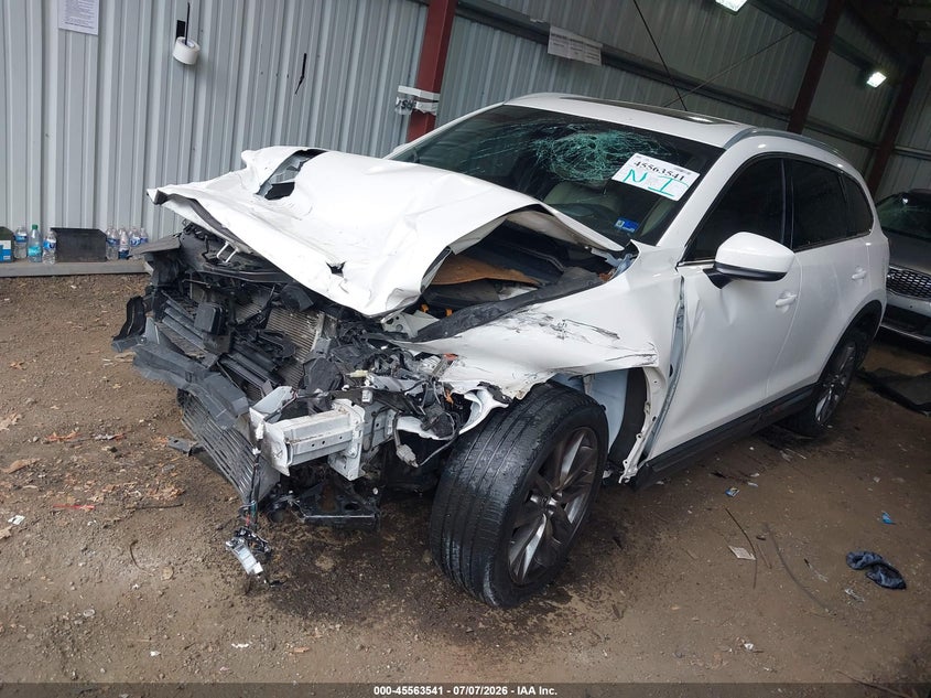 2018 Mazda Cx-9 VIN JM3TCBDY9J0221962 IAAI salvage auction — FRONT END, Salvage (Virginia), sold $1,300 on 2026-08-22 (photo 2)