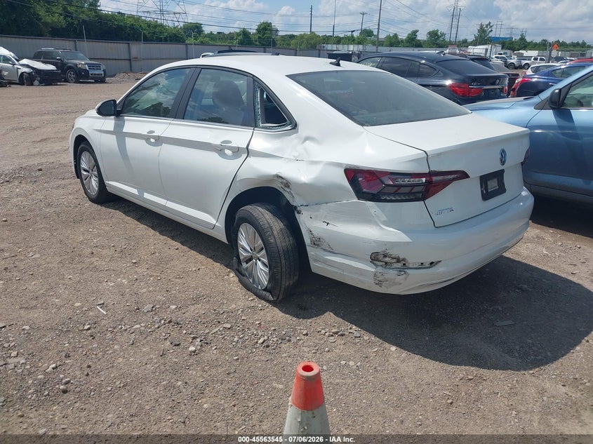 2019 Volkswagen Jetta VIN 3VWC57BU9KM020641 IAAI salvage auction — LEFT REAR, Salvage Title, sold $3,000 on 2026-08-26 (photo 3)
