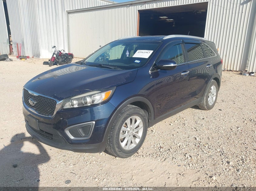 2016 Kia Sorento VIN 5XYPG4A39GG078971 IAAI salvage auction — NORMAL WEAR, Original (Texas), sold $2,800 on 2026-07-23 (photo 2)