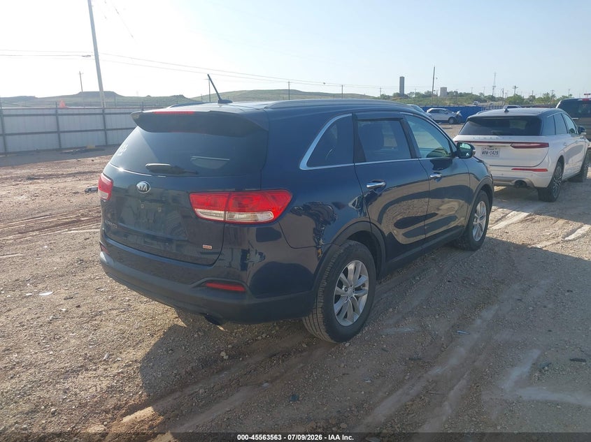 2016 Kia Sorento VIN 5XYPG4A39GG078971 IAAI salvage auction — NORMAL WEAR, Original (Texas), sold $2,800 on 2026-07-23 (photo 4)