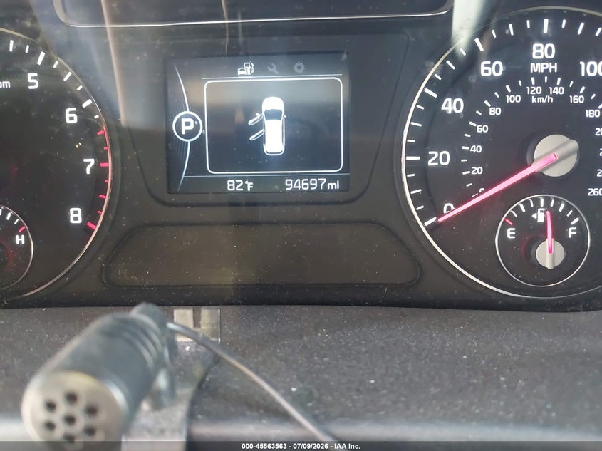 2016 Kia Sorento VIN 5XYPG4A39GG078971 IAAI salvage auction — NORMAL WEAR, Original (Texas), sold $2,800 on 2026-07-23 (photo 7)