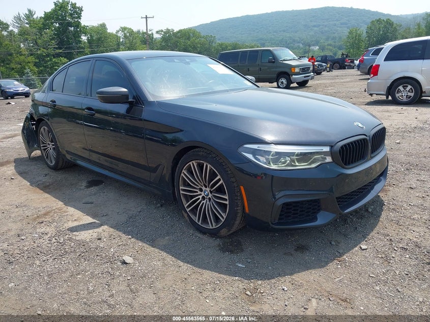 2019 BMW 5er VIN WBAJB9C52KB464597 — IAAI salvage auction photo