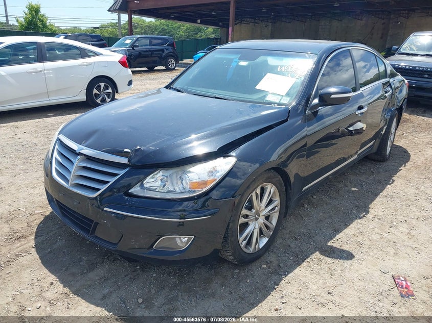 2010 Hyundai Genesis VIN KMHGC4DF3AU092478 IAAI salvage auction — FRONT END, Mv-907A (New York), sold $425 on 2026-07-28 (photo 2)