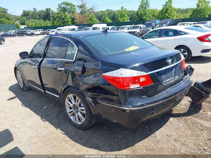 2010 Hyundai Genesis VIN KMHGC4DF3AU092478 IAAI salvage auction — FRONT END, Mv-907A (New York), sold $425 on 2026-07-28 (photo 3)