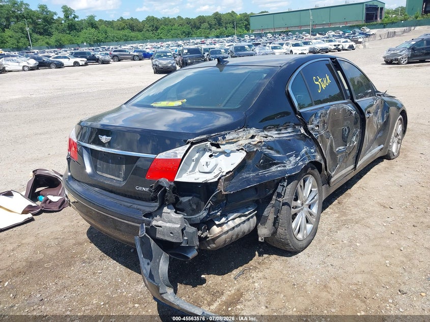 2010 Hyundai Genesis VIN KMHGC4DF3AU092478 IAAI salvage auction — FRONT END, Mv-907A (New York), sold $425 on 2026-07-28 (photo 4)