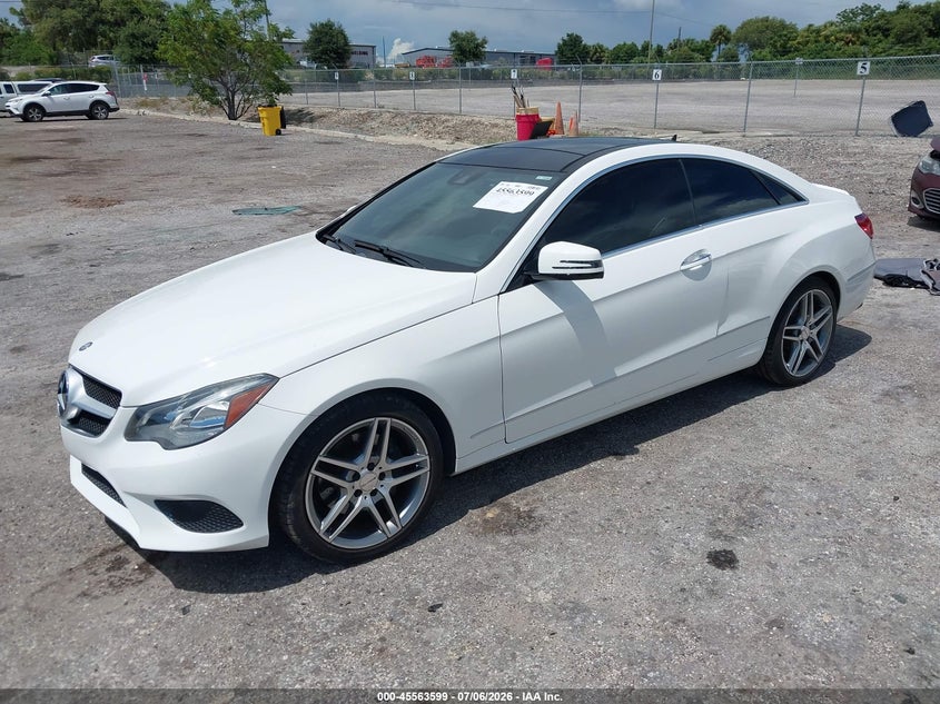 2014 Mercedes-benz E-klasse VIN WDDKJ5KB7EF242652 IAAI salvage auction — RIGHT REAR, Rebuildable (Florida), sold $5,900 on 2026-08-07 (photo 2)