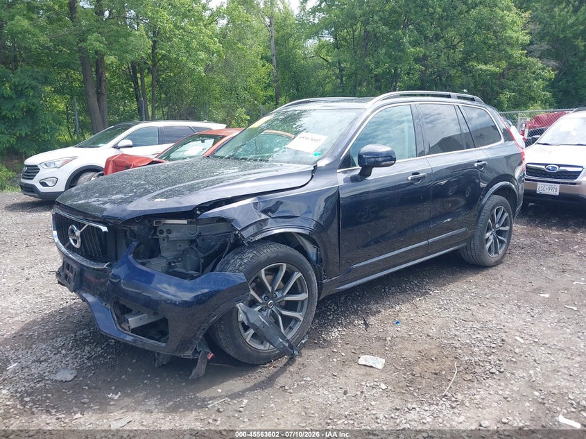 2019 Volvo Xc90 VIN YV4A22PKXK1491687 IAAI salvage auction — LEFT FRONT, Mv-907A (New York), sold $3,550 on 2026-07-28 (photo 2)