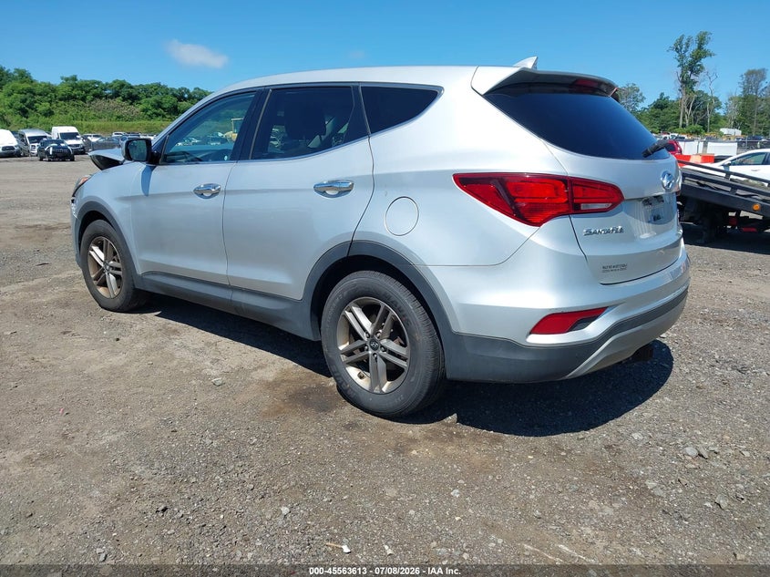 2017 Hyundai Santa fe VIN 5XYZTDLB9HG396745 IAAI salvage auction — FRONT END, Salvage (Idaho), sold $575 on 2026-07-23 (photo 3)