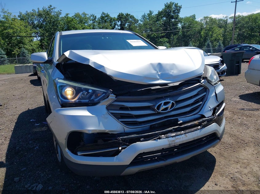 2017 Hyundai Santa fe VIN 5XYZTDLB9HG396745 IAAI salvage auction — FRONT END, Salvage (Idaho), sold $575 on 2026-07-23 (photo 6)
