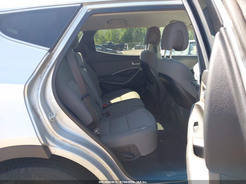 2017 Hyundai Santa fe VIN 5XYZTDLB9HG396745 IAAI salvage auction — FRONT END, Salvage (Idaho), sold $575 on 2026-07-23 (photo 8)