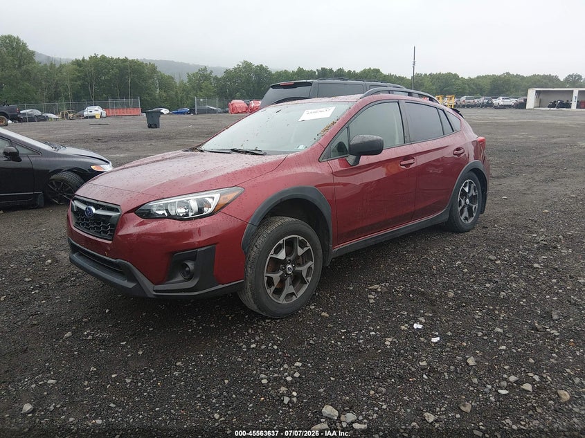2018 Subaru Xv VIN JF2GTAACXJH301836 IAAI salvage auction — ROOF, Salvage (Pennsylvania), sold $1,600 on 2026-07-23 (photo 2)