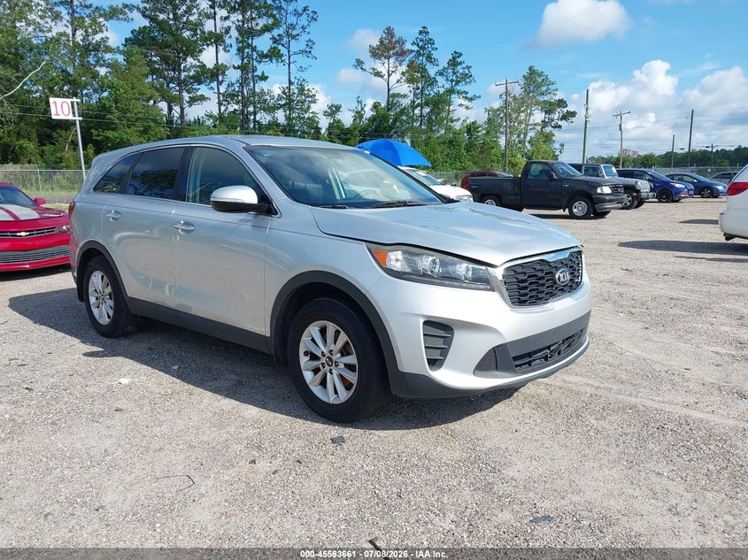 2019 Kia Sorento VIN 5XYPG4A34KG581784 IAAI salvage auction — MECHANICAL, Salvage Title, sold $2,250 on 2026-07-21 (photo 1)