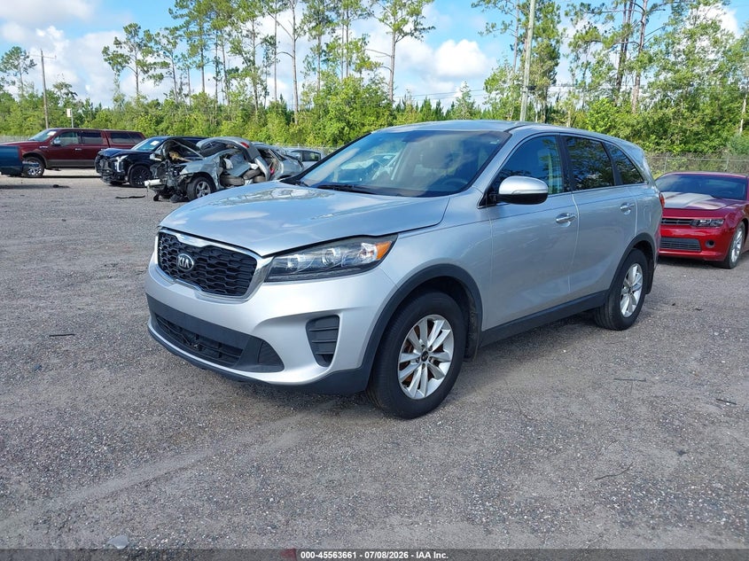 2019 Kia Sorento VIN 5XYPG4A34KG581784 IAAI salvage auction — MECHANICAL, Salvage Title, sold $2,250 on 2026-07-21 (photo 2)