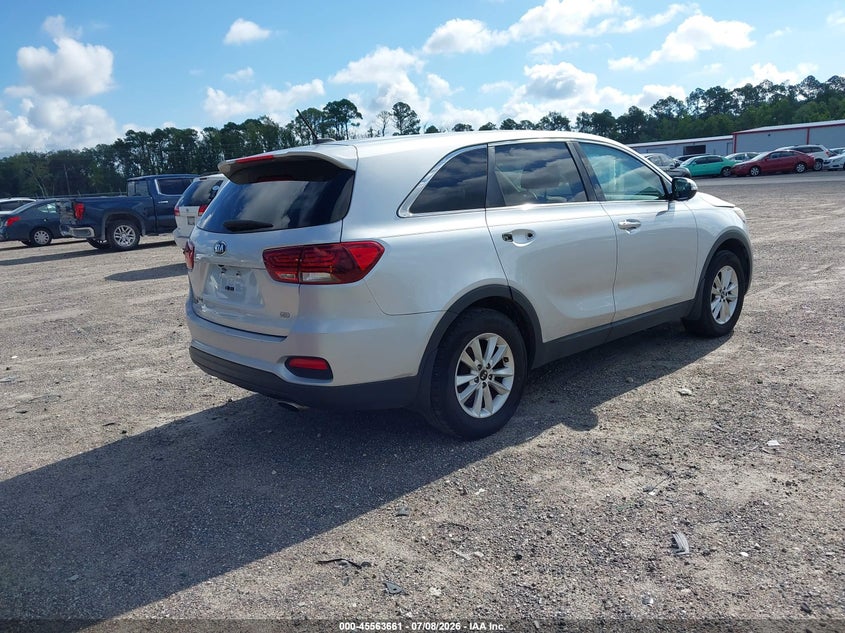 2019 Kia Sorento VIN 5XYPG4A34KG581784 IAAI salvage auction — MECHANICAL, Salvage Title, sold $2,250 on 2026-07-21 (photo 4)
