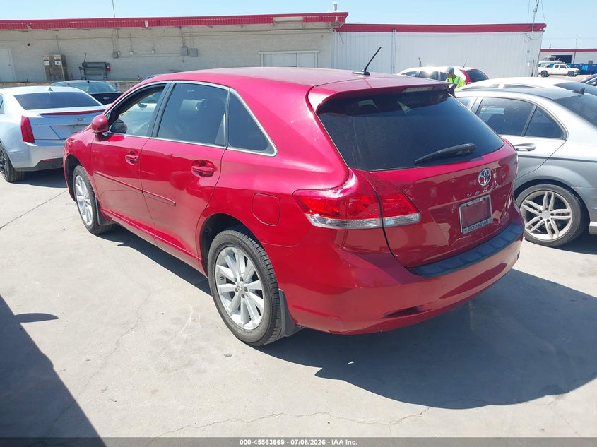 2010 Toyota Venza VIN 4T3ZA3BB4AU032144 IAAI salvage auction — NORMAL WEAR, Original (Texas), sold $3,900 on 2026-07-27 (photo 3)