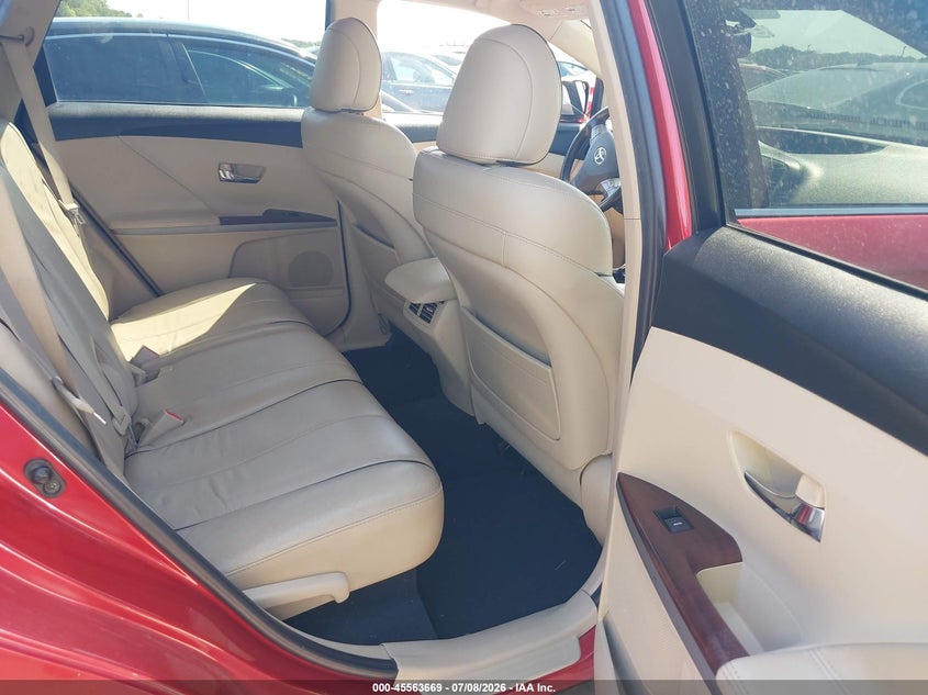 2010 Toyota Venza VIN 4T3ZA3BB4AU032144 IAAI salvage auction — NORMAL WEAR, Original (Texas), sold $3,900 on 2026-07-27 (photo 8)