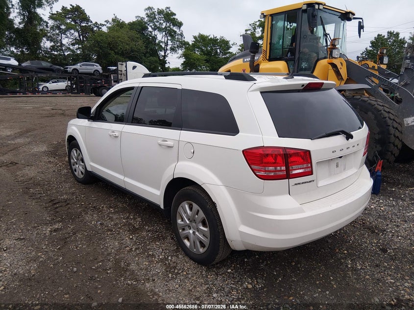 2018 Dodge Journey VIN 3C4PDCAB3JT348013 IAAI salvage auction — NORMAL WEAR, Clear (New York), sold $425 on 2026-07-23 (photo 3)