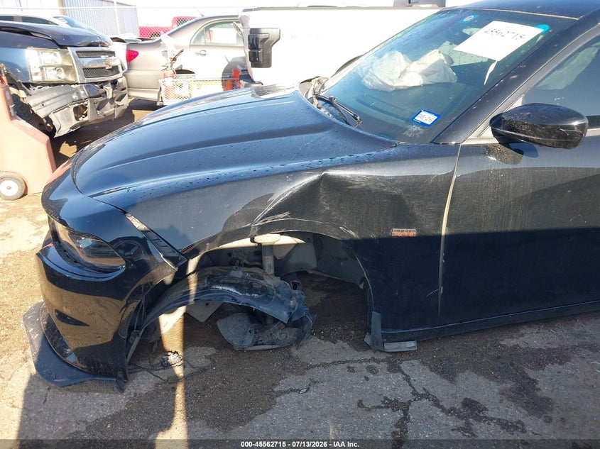 2021 Dodge Charger VIN 2C3CDXBG5MH540356 IAAI salvage auction — SIDE, Salvage Title, sold $9,500 on 2026-09-01 (photo 6)