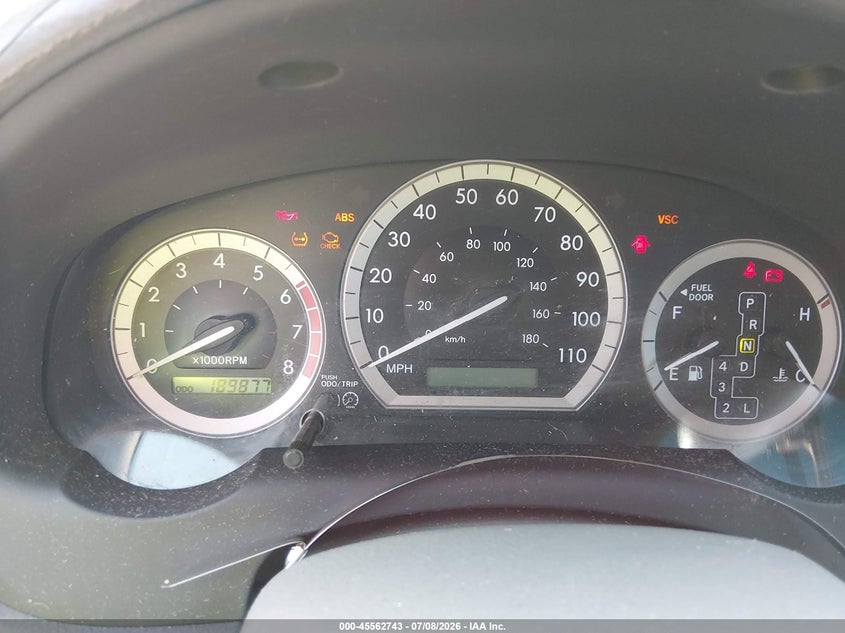 2005 Toyota Sienna VIN 5TDBA22C15S050659 IAAI salvage auction — NORMAL WEAR, Original (Ohio), sold $650 on 2026-07-28 (photo 7)