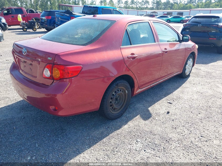 2009 Toyota Corolla VIN JTDBL40E599023124 IAAI salvage auction — NORMAL WEAR, Clear (Florida), sold $2,850 on 2026-07-14 (photo 4)