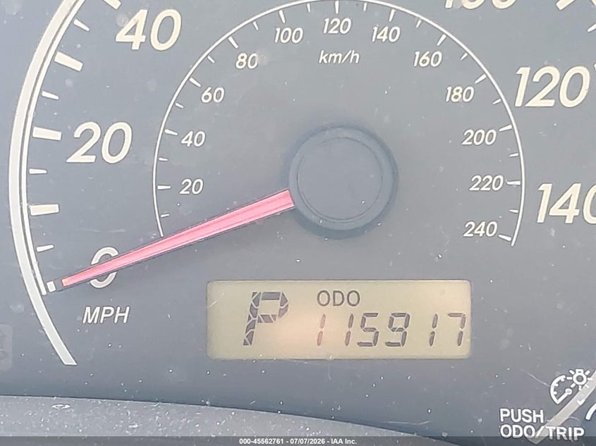 2009 Toyota Corolla VIN JTDBL40E599023124 IAAI salvage auction — NORMAL WEAR, Clear (Florida), sold $2,850 on 2026-07-14 (photo 7)