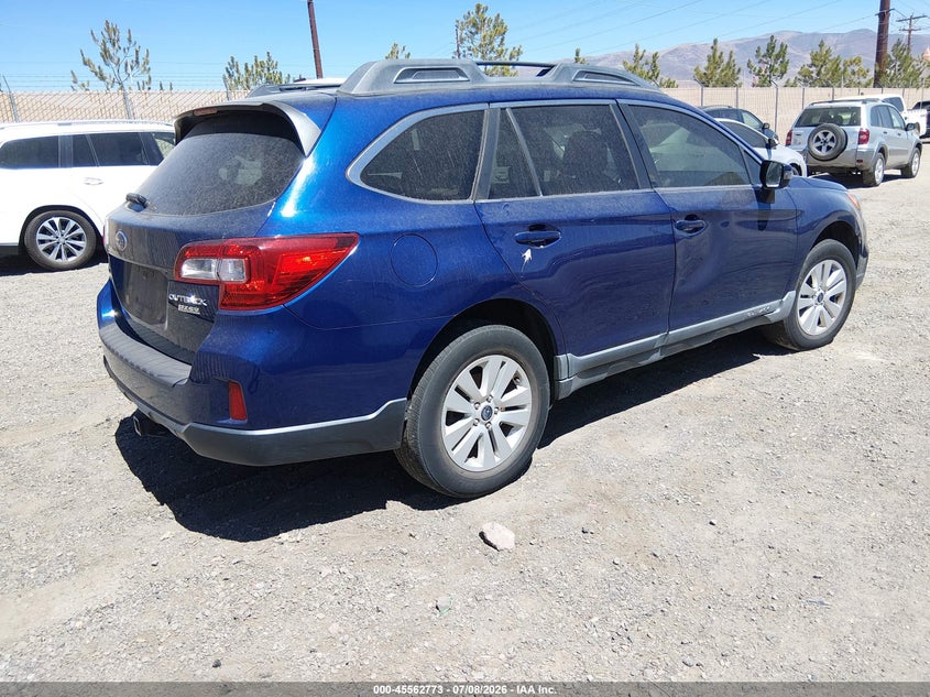 2015 Subaru Outback VIN 4S4BSAFC6F3293836 IAAI salvage auction — NORMAL WEAR, Regular (Nevada), sold $925 on 2026-07-24 (photo 4)