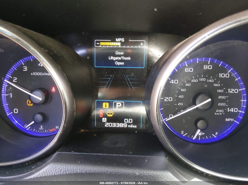 2015 Subaru Outback VIN 4S4BSAFC6F3293836 IAAI salvage auction — NORMAL WEAR, Regular (Nevada), sold $925 on 2026-07-24 (photo 7)