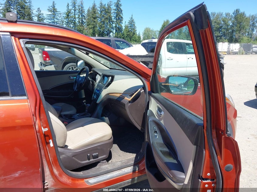 2013 Hyundai Santa fe VIN 5XYZUDLBXDG004587 IAAI salvage auction — NORMAL WEAR, Clear (Washington), sold $1,100 on 2026-07-29 (photo 5)