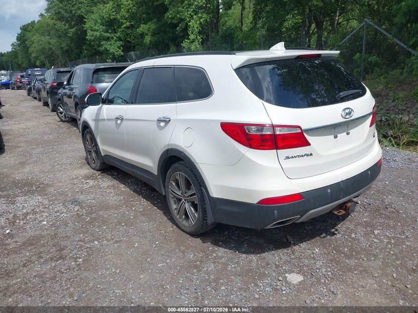 2014 Hyundai Santa fe VIN KM8SRDHF0EU088316 IAAI salvage auction — NORMAL WEAR, Clear (New York), sold $25 on 2026-07-21 (photo 3)