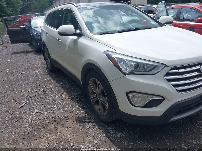 2014 Hyundai Santa fe VIN KM8SRDHF0EU088316 IAAI salvage auction — NORMAL WEAR, Clear (New York), sold $25 on 2026-07-21 (photo 6)