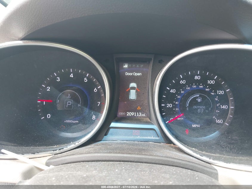 2014 Hyundai Santa fe VIN KM8SRDHF0EU088316 IAAI salvage auction — NORMAL WEAR, Clear (New York), sold $25 on 2026-07-21 (photo 7)