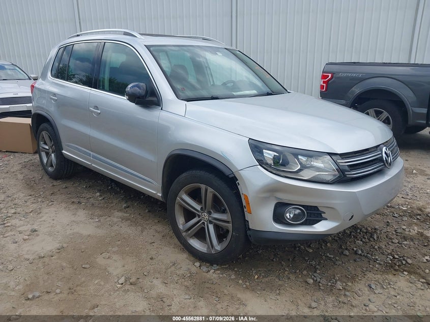 2017 Volkswagen Tiguan VIN WVGTV7AX2HK008065 IAAI salvage auction — NORMAL WEAR, Repossession Paperwork (Georgia), sold $2,500 on 2026-08-13 (photo 1)