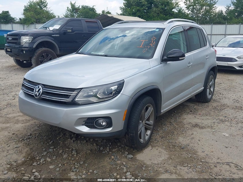 2017 Volkswagen Tiguan VIN WVGTV7AX2HK008065 IAAI salvage auction — NORMAL WEAR, Repossession Paperwork (Georgia), sold $2,500 on 2026-08-13 (photo 2)