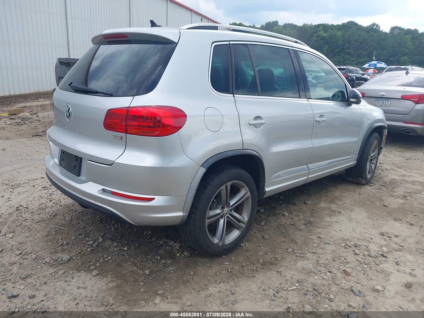 2017 Volkswagen Tiguan VIN WVGTV7AX2HK008065 IAAI salvage auction — NORMAL WEAR, Repossession Paperwork (Georgia), sold $2,500 on 2026-08-13 (photo 4)