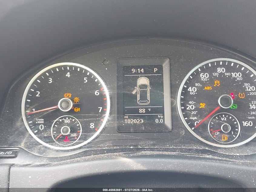 2017 Volkswagen Tiguan VIN WVGTV7AX2HK008065 IAAI salvage auction — NORMAL WEAR, Repossession Paperwork (Georgia), sold $2,500 on 2026-08-13 (photo 7)