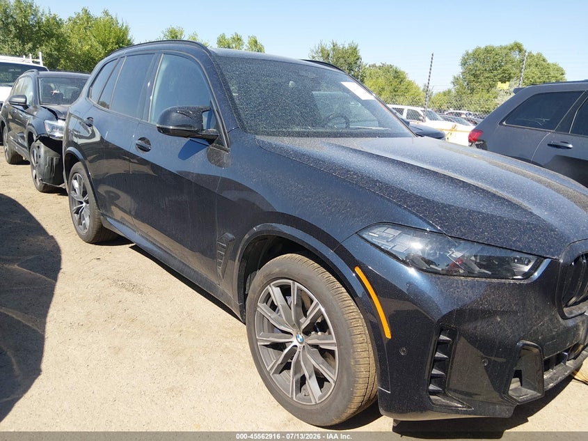 2026 BMW X5 VIN 5UX33EU08T9385060 IAAI salvage auction — LEFT FRONT, Clear (Colorado), sold $15,100 on 2026-07-21 (photo 1)