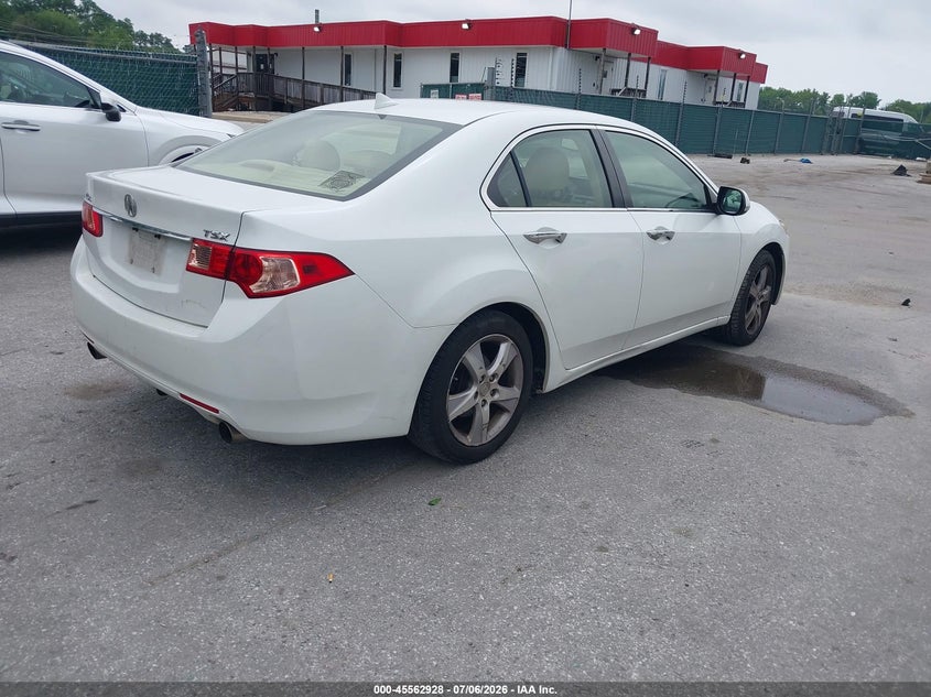 2013 Acura Tsx VIN JH4CU2F62DC005356 IAAI salvage auction — NORMAL WEAR, Clear (Maryland), sold $1,275 on 2026-07-30 (photo 4)