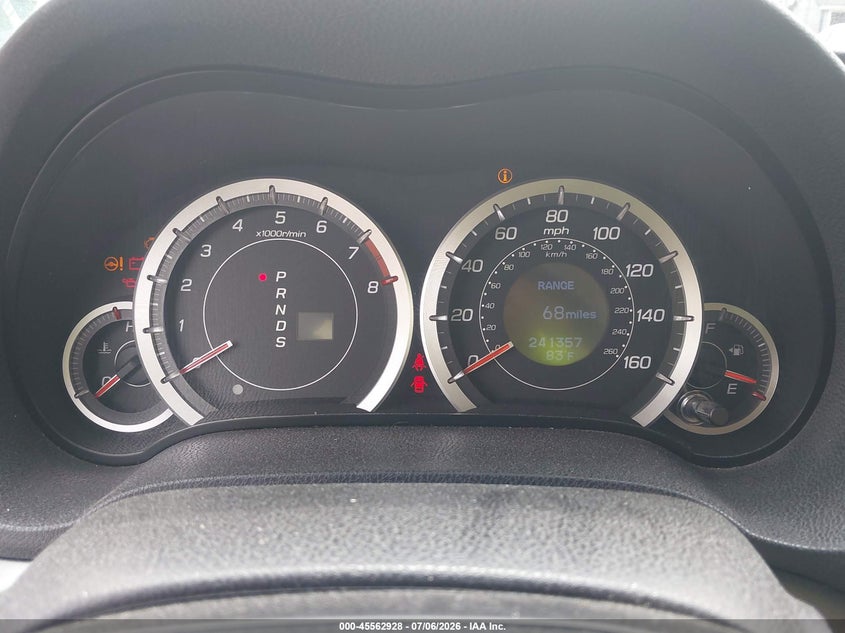 2013 Acura Tsx VIN JH4CU2F62DC005356 IAAI salvage auction — NORMAL WEAR, Clear (Maryland), sold $1,275 on 2026-07-30 (photo 7)