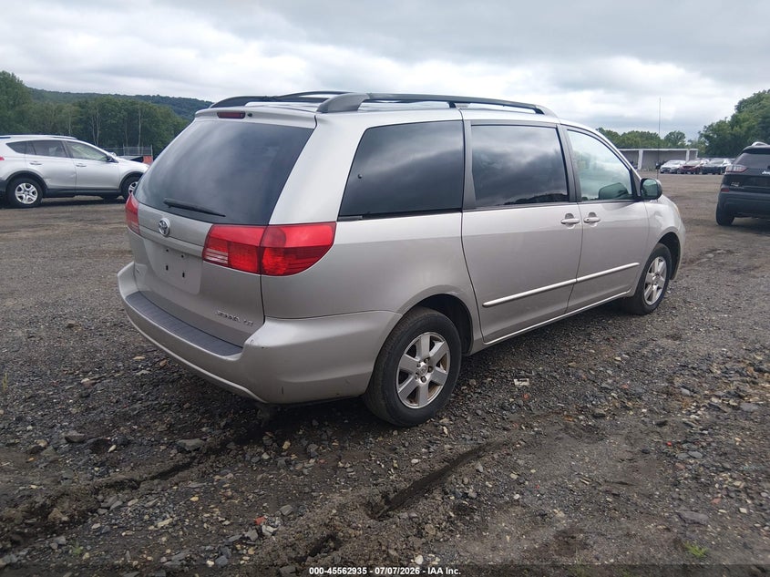 2004 Toyota Sienna VIN 5TDZA23C14S042086 IAAI salvage auction — NORMAL WEAR, Clear (New Jersey), sold $1,150 on 2026-07-09 (photo 4)