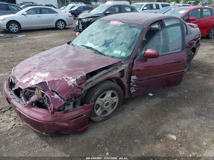 2001 Chevrolet Malibu VIN 1G1NE52JX16241176 IAAI salvage auction — FRONT END, Mv-907A (New York), sold $250 on 2026-07-24 (photo 2)